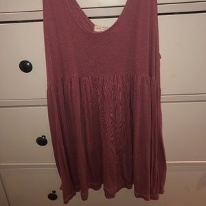 Urban Outfitters Truly Madly Deeply pink tank